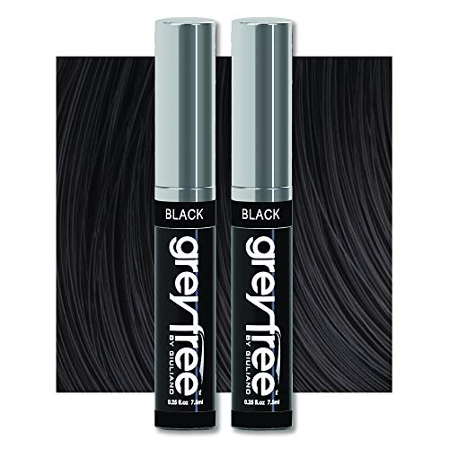 Root touch up Black Temporary hair color to cover gray hairlines