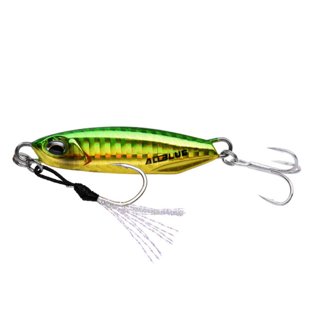 Donad Metal Cast Fishing Lure Casting Jigging Lead Fish Sea Bass Fishing Lure Artificial Bait Tackle 15G 30G 40G 60G