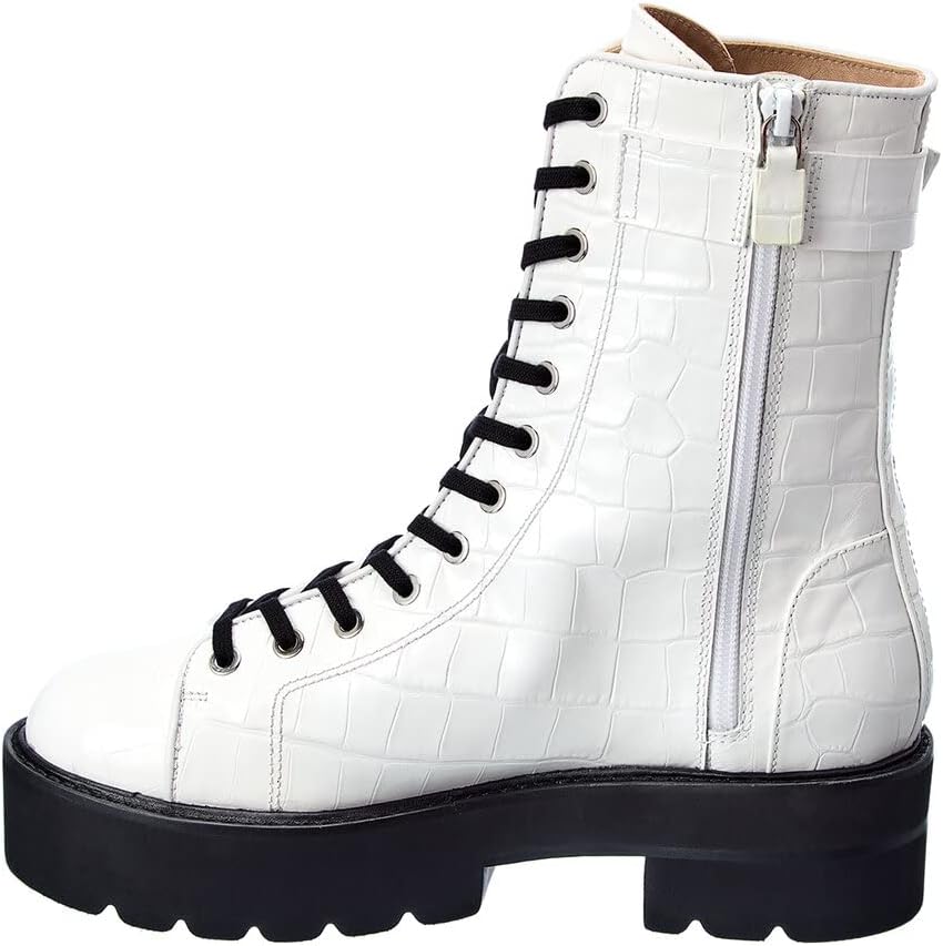 Stuart Weitzman Ryder Ultralift Bootie White 6.5 M