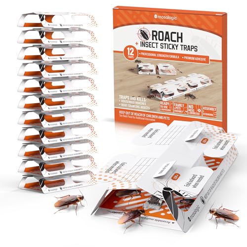 Roach Traps Indoor TwinSplit Cockroach Killer - Mosalogic