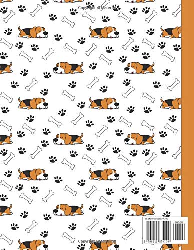COMPOSITION NOTEBOOK : Beagle: College Ruled Composition Book for Beagle lover - Image 2