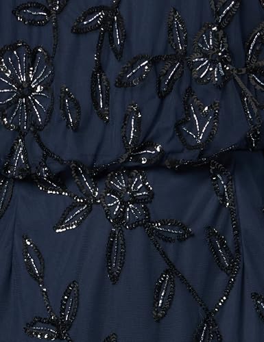 Image of Adrianna Papell Embellished Mikado Gown