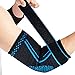 Codera con correo, manga de compresión para hombre y mujer, protección de brazo para Halterofilia, Tenis, Golf, Deportes, Tendinitis, 1 pieza (L)