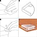 [36 Pack] Slim Clear Edge Bumpers, Tomorotec Corner Protectors Edge Guards Corner Cushion for Baby Safety for Furniture, Slim Table, Windows, Bed and etc