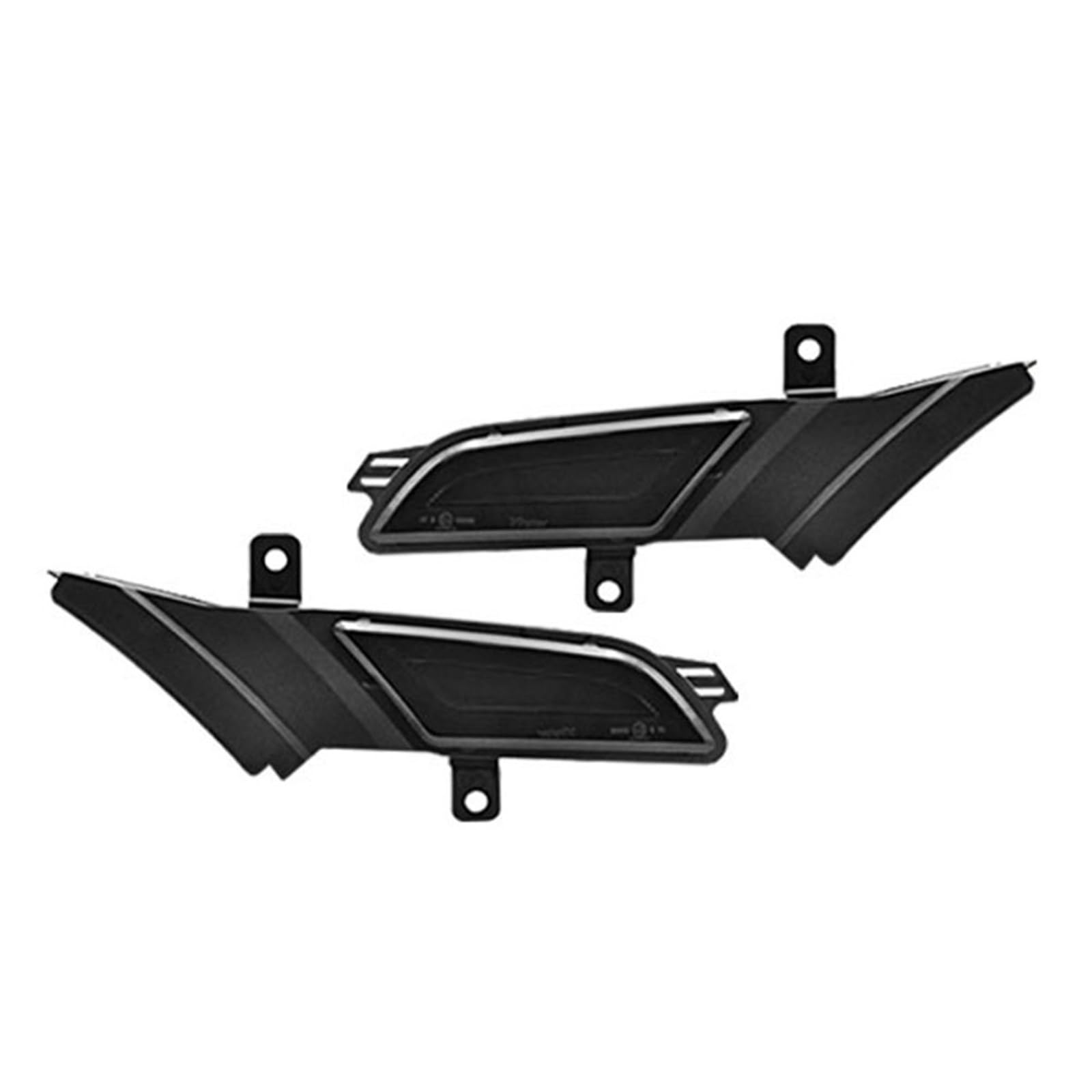 Luz de circulación diurna Cayenne 957 LED indicador lateral DRL 2007-2010 6