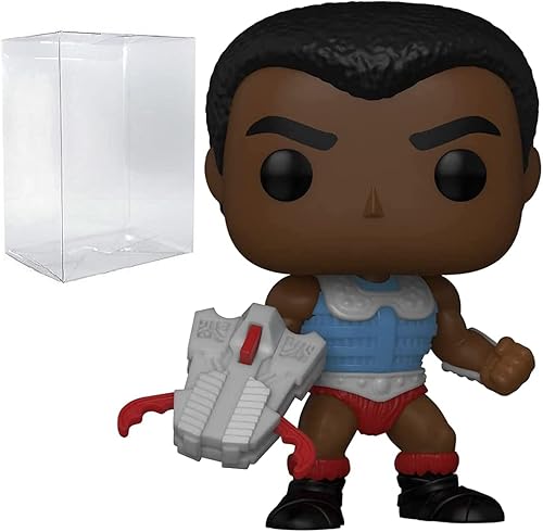 POP Retro Toys Masters of The Universe - Clamp Champ Funko Pop! Figura de vinilo (paquete con funda protectora compatible con Pop Box), multicolor,