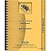 Fits Case 420 Tractor Parts Manual
