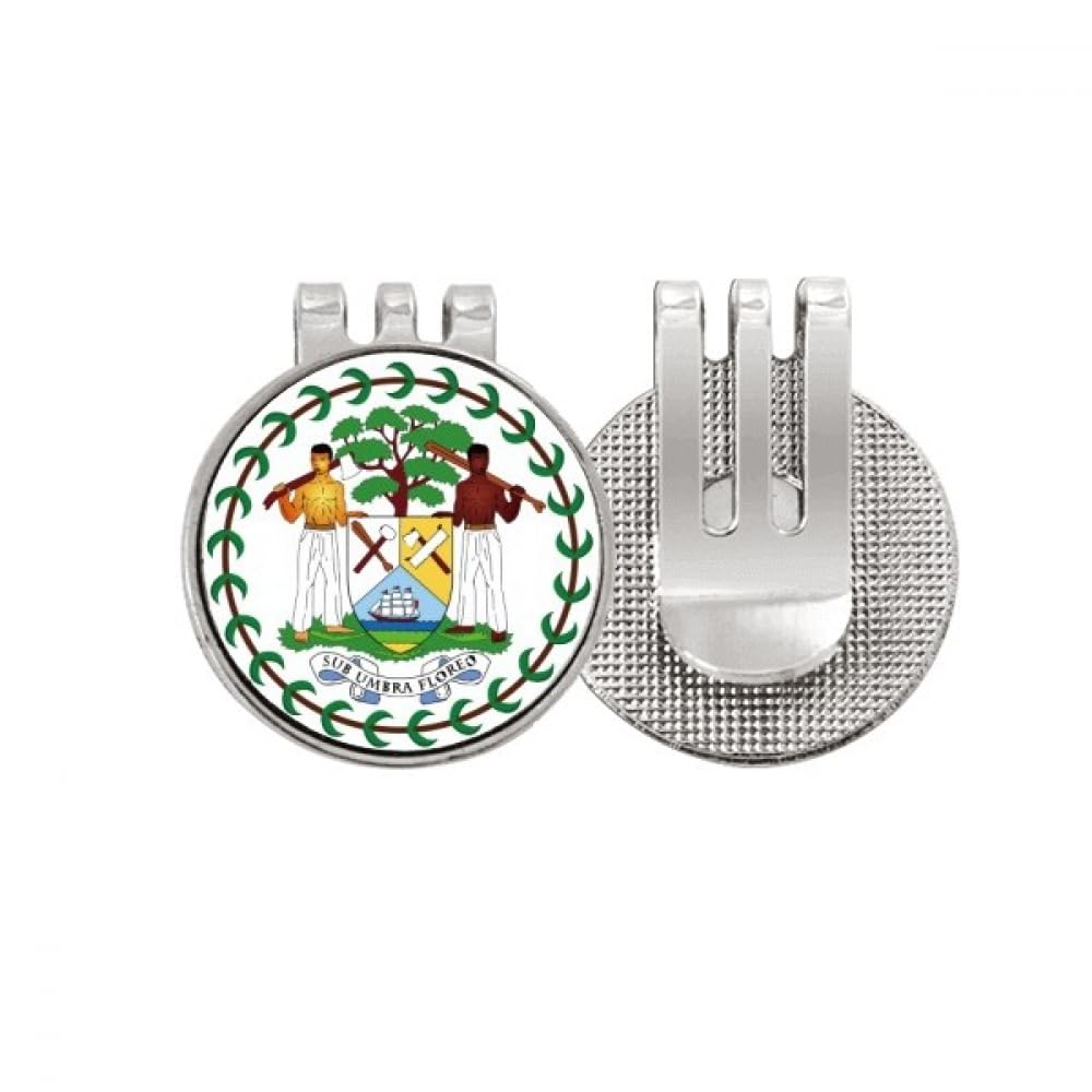 Marqueur de balle de golf Belize aimanté en émail pour accessoire