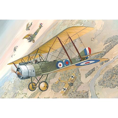 Maquette Avion Sopwith 1 1/2 Strutter Roden 635 au 1/32 pour projet de diorama WWI