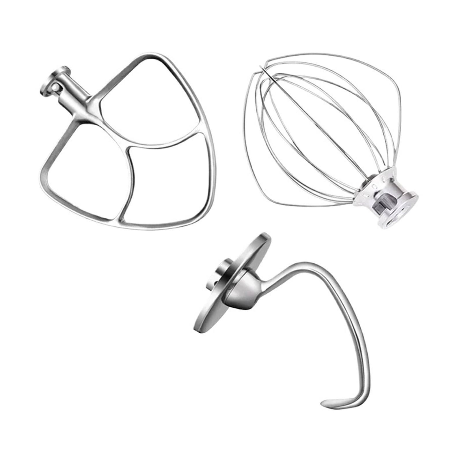 Genérico Compatible con KitchenAid, 5Qt Batidor Y Gancho