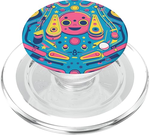 Pinball Machine Arcade Cute Kawaii PopSockets MagSafe PopGrip for iPhone