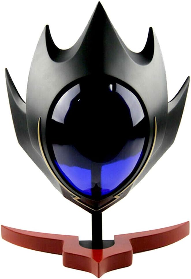 Evere Code Geass Mask Cosplay Helmet Lelouch Zero Full Scale 1:1 Replica Halloween Anime Collectibles Props