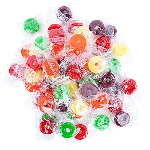 Life Savers Hard Candy - 5 Flavors: Cherry, Raspberry, Watermelon, Orange And Pineapple - 1.5 Lbs. - 24 Oz. Packaged By Snackadilly #TOP1
