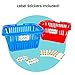 Boley Mini Shopping Basket Set – 18 Pieces Colorful Plastic Baskets with Handles – Perfect for Kids Party Favors, Classroom Supplies, Craft Room Storage, Grocery Pretend Play, Child Safe – Ages 3+