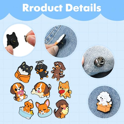 Image of Funny Pins for Backpacks Brooches Cute Lapel Pins Brooch Button Pin Bulk Party Favor gifts