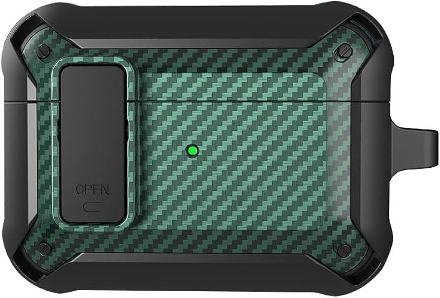 Amazon | AirPods Pro2 ケース タフで頑丈 2重構造 TPU+PC カバー