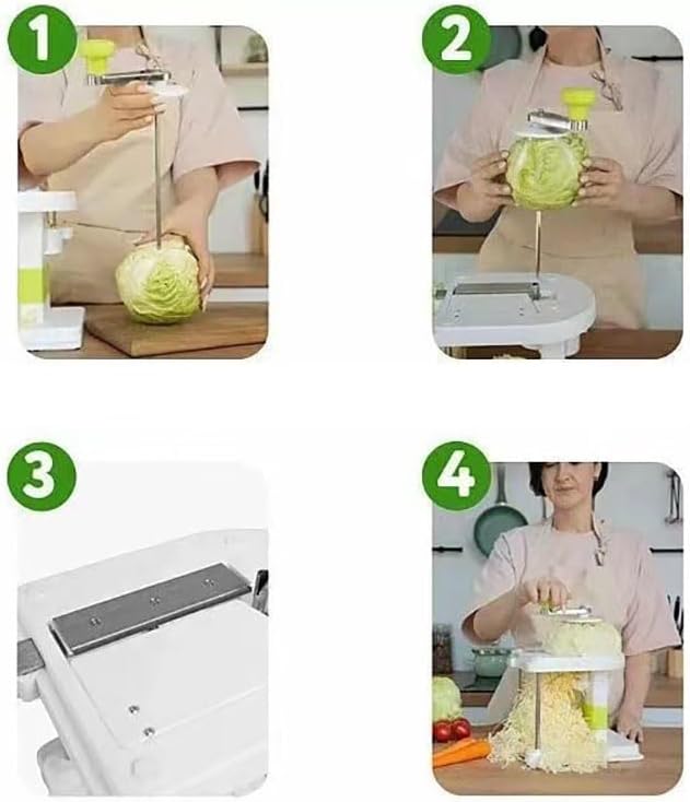 Multifunctional Vegetable Turning Slicer, Cabbage Slicer Shredder, New Cabbage Slicer, Cabbage Shredders Stainless