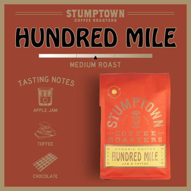 Café en grano orgánico tostado medio Stumptown 24 oz (2 bolsas) miniatura 3