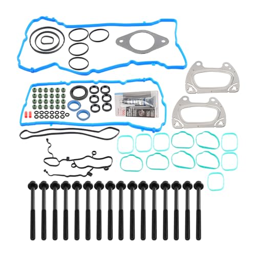 Image of Torchbeam Head Gasket Set Kit Fit for Jeep Grand Cherokee Wrangler JK, Dodge Grand Caravan Charger Journey Durango Challenger, for Chrysler 200 300 Town & Country, Ram 1500 Classic 3.6L, OE# HS26541PT