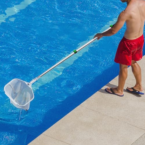 image for Bates Choice Bates- ‎Telescoping Pole, 2.4 to 6 Ft Long, Black & Gre
