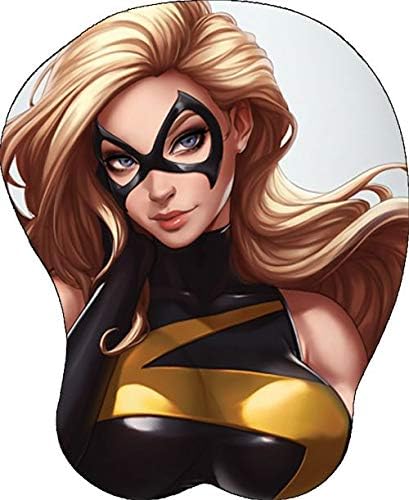 Ms Marvel Comic Book Superhero Mouse Pad Mousepad