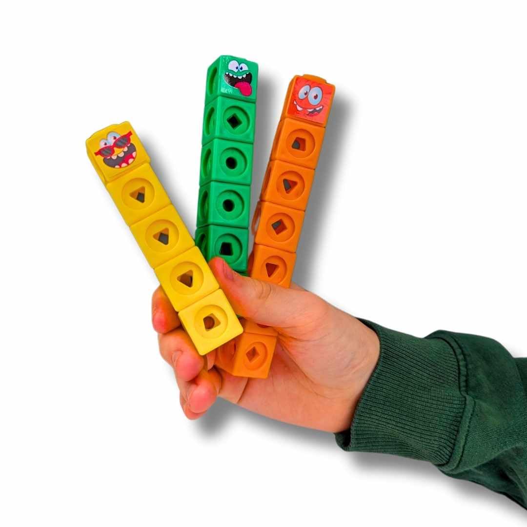 newméro Blocks/Aprendizaje de matemáticas de Primeros años/Cubos de matemáticas / 3-6 años/Manipulativos matemáticas