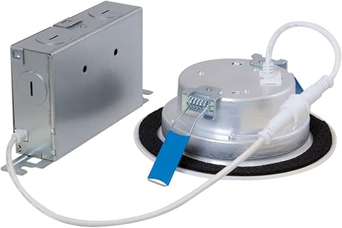 Miniatura 4 de HALO LTB CCT seleccionable de 4 pulgadas (3000K-5000K) LED integrado, luz empotrable blanca, ajuste regulable