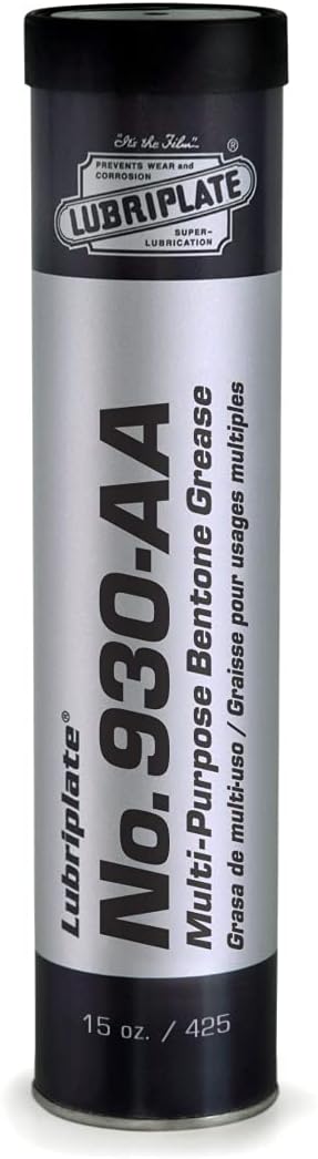 Lubriplate L0096-098 930 Series Off-White ISO-9001 Registered Quality System, ISO-21469 Compliant 135 cSt Multi-Purpose Bentone Type Grease (Pack of 10)
