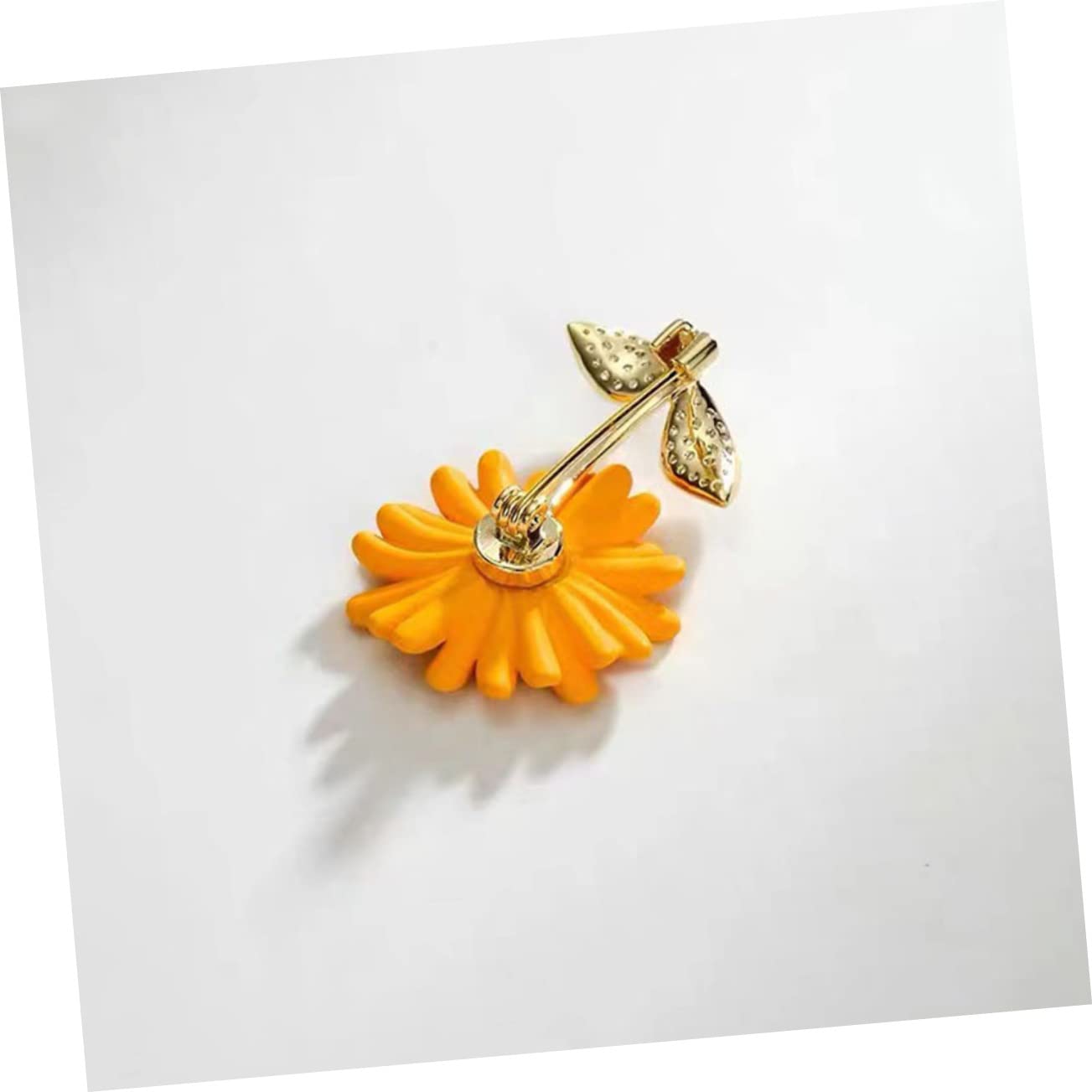 SHERCHPRY Sonnenblumenbrosche für Damen Schal Zubehör Stift Gemeinschaft Dekoration trachtenbrosche Kleidungs-Brosche sonnenblumen deko schmuck Sonnenblumen-Pin-Brosche Frauen Brosche Kupfer