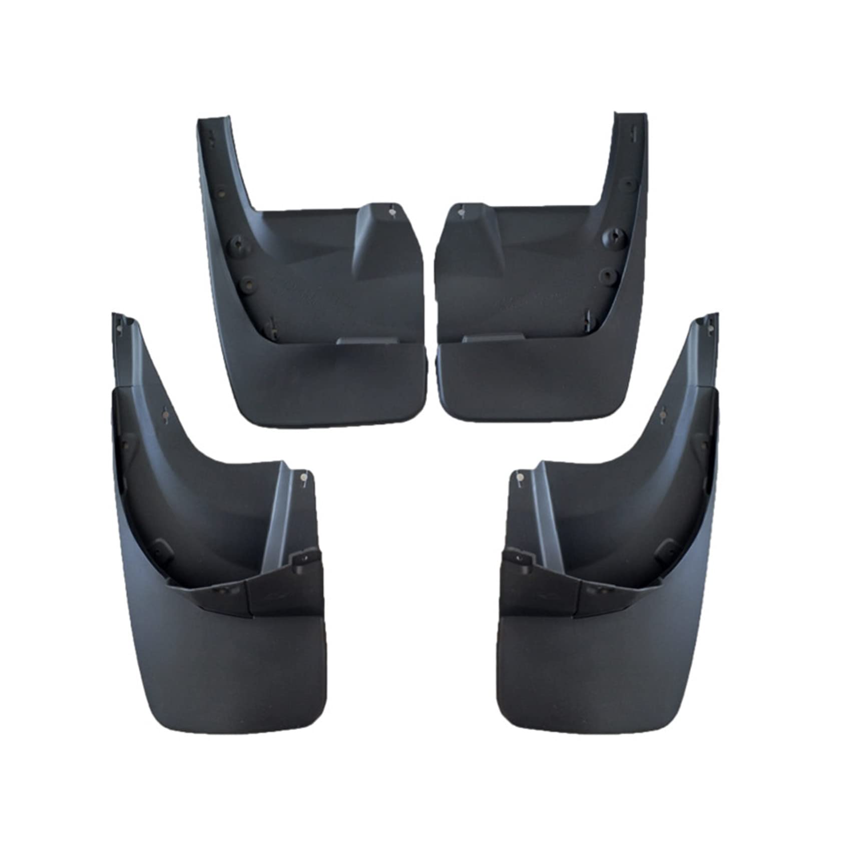 Paraspruzzi Auto Parafanghi Guardia Kit per T-oyota Prado FJ150 2010-2018, Anteriore Posteriore Parafango Set Protezione Car Accessorio Protettivo Decorativo con Vite, 4 Pezzi