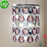 Typ: Hängeleuchte 9,5W LED Pendellampe Kinderleuchte Hund-Dekor Kinderzimmer Leuchte Pendel Lampe Esto