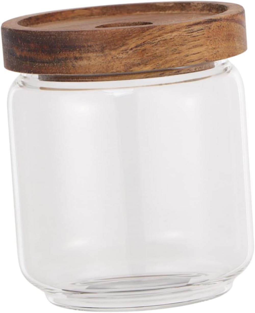 Recipientes de vidrio Recipientes para granos de café Recipientes para dulces Terrario para plantas Azúcar Cereales a granel Frascos de vidrio herméticos Bote de vidrio para té Lata para almacenar ali