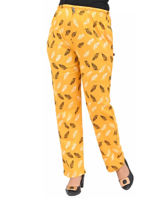 Women's and Girls Cotton Floral Printed Pyjama/Lower/Track Pant/Lounge Pants-picture-42