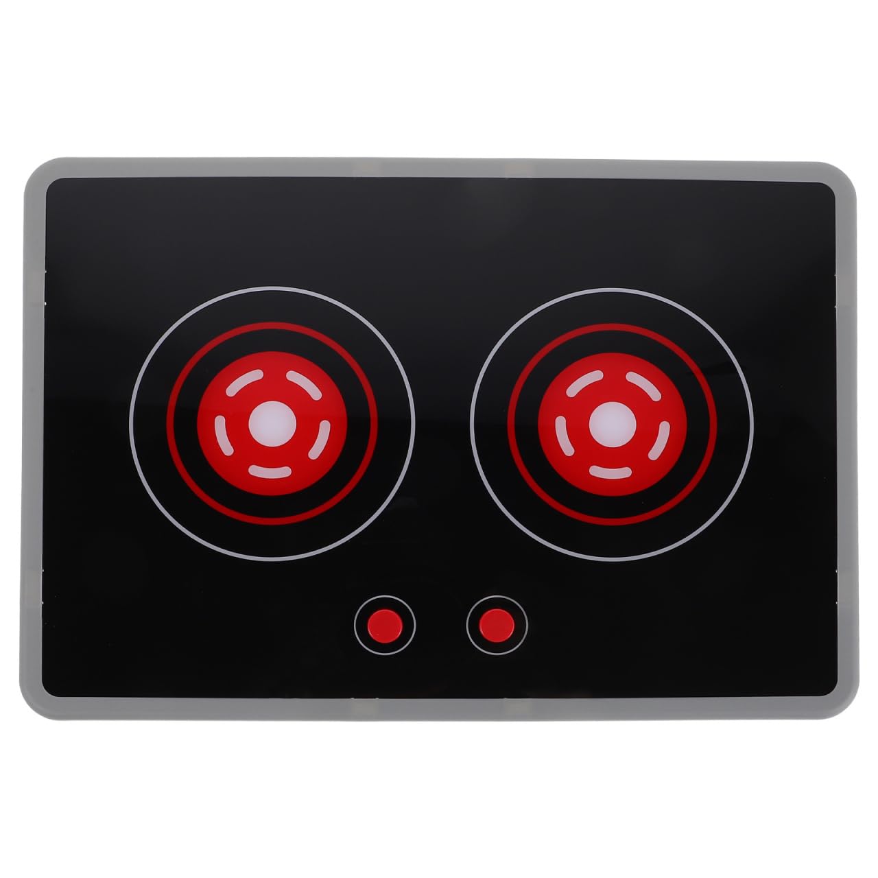 Milisten Plaque de Cuisson Induction Jouet pour Enfants - Cuisinière Électrique Miniature avec Sons et Lumières - Accessoire de Cuisine Réaliste pour Jeux de Rôle Fille et Garçon