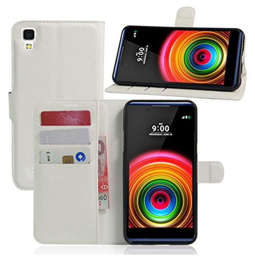 NEKOYA LG X Power Hülle,LG X Power Lederhülle, Handyhülle im Brieftasche-Stil für LG X Power.Schutzhülle mit [TPU Innenschale] [Standfunktion] [Kartenfach] [Magnetverschluss]