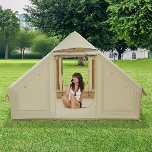 Carpa grande para camping 3-4 personas impermeable miniatura 1