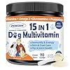 Dog Multivitamin Powder with Glucosamine Dog Vitamins and Supplements for Immune Support Dog Skin and Coat Supplement with Omega 3 for Allergy Relief Probiotics for Dog Support Digestive Health