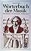 Produktbild Wörterbuch der Musik
