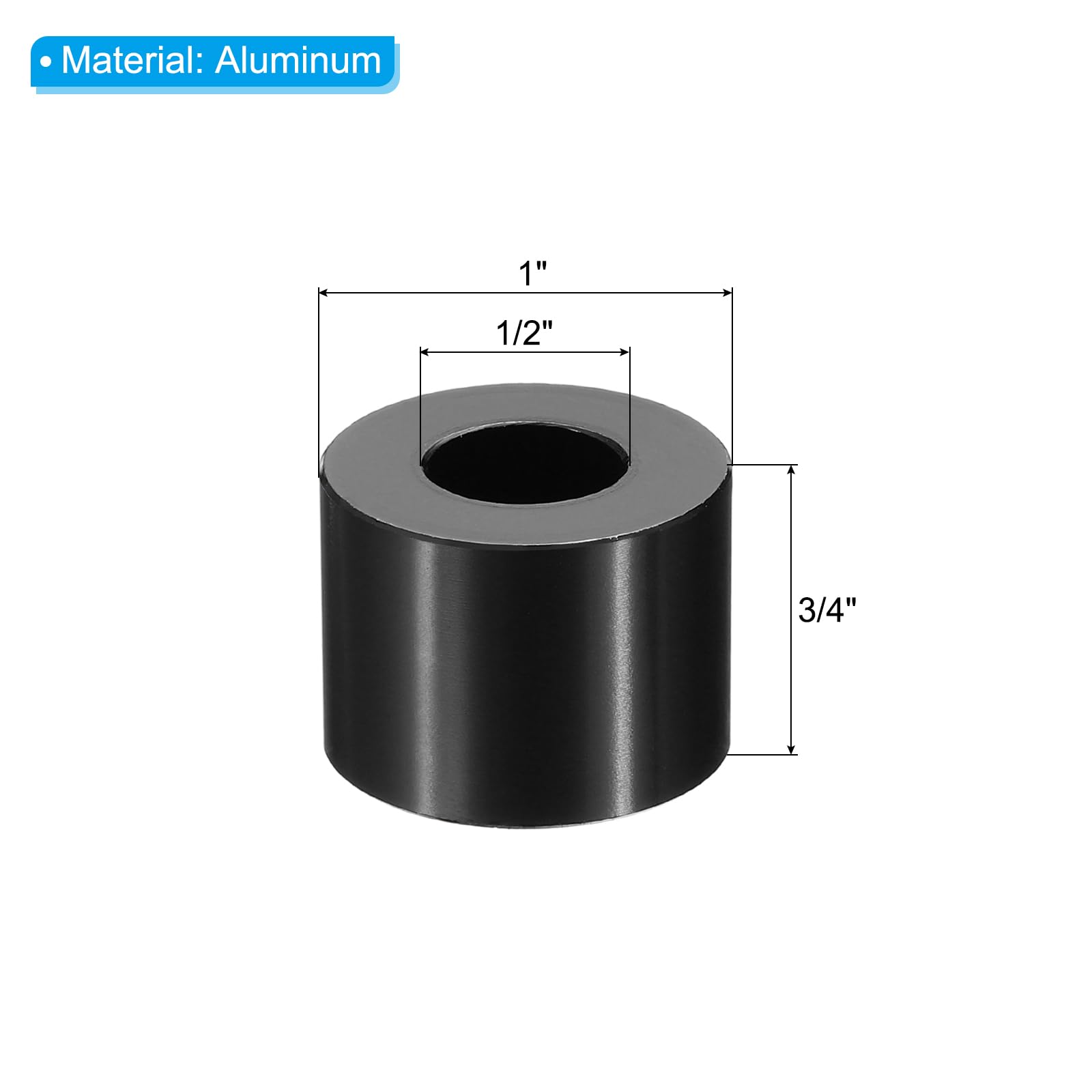 PATIKIL M12 Aluminum Spacers - Image 2
