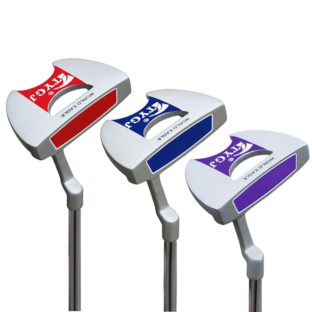 Putters de golf con agarre de club genuino y agarre de goma, putter de palo de golf para hombres y mujeres, putters de mazo para adultos