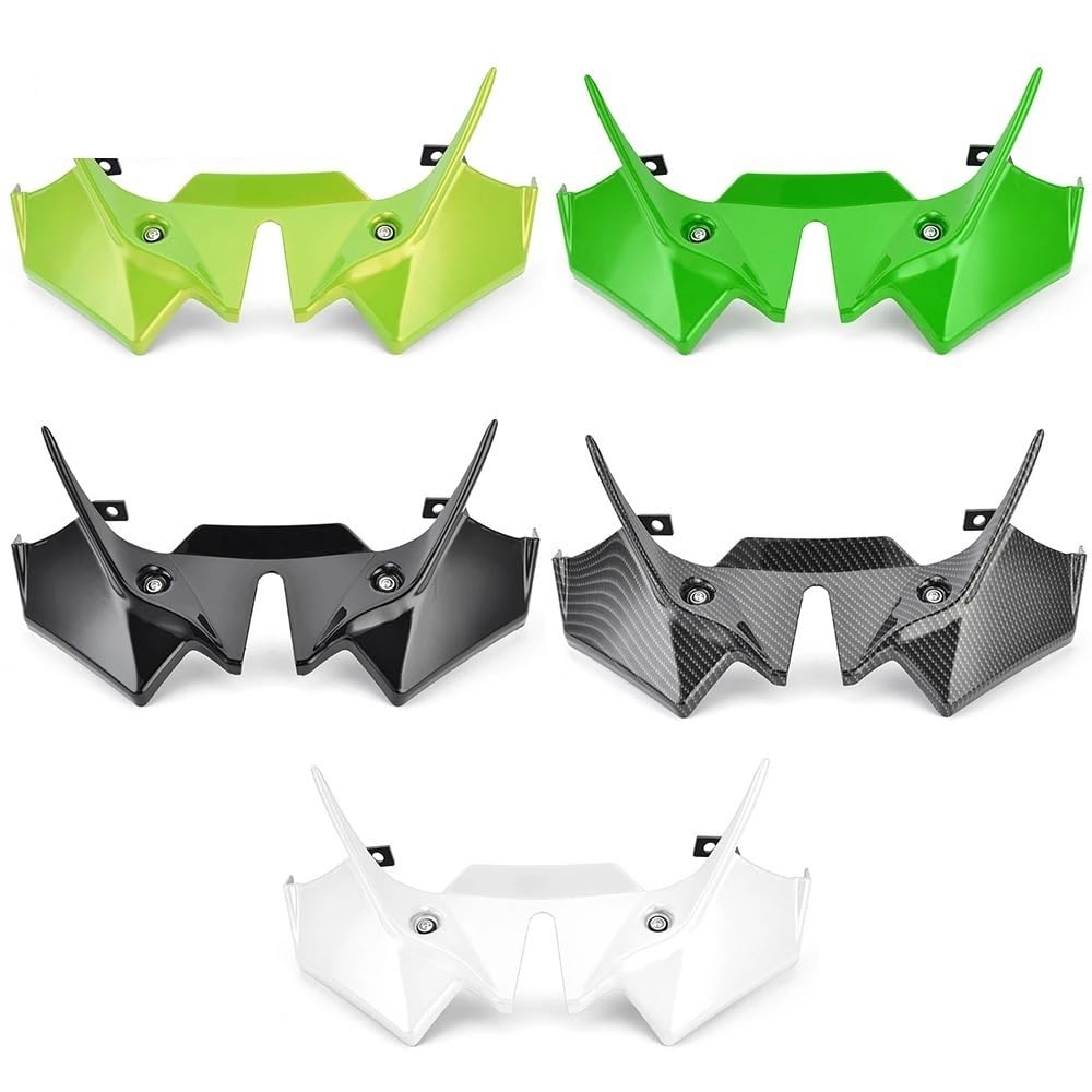 Pasuje do Kawasaki Z650 2021-2025 przednia aerodynamiczna płetwa owiewka przedniej szyby skrzydło Shell pokrywa motocykl Winglet Aerodynamiczne Winglety Motocykla
