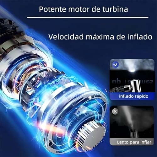 Auxilio Vial, Tools bomba inflar llantas Marca CHEHILL (3)