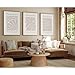 Joocrise Scripture Christian Wall Art Set of 3 Beige Bible Verses Wall Decor Neutral Psalm Canvas Wall Art Modern Pictures Flower Prints Christian Artwork for Living Room Bedroom 16x24 Inch Unframed