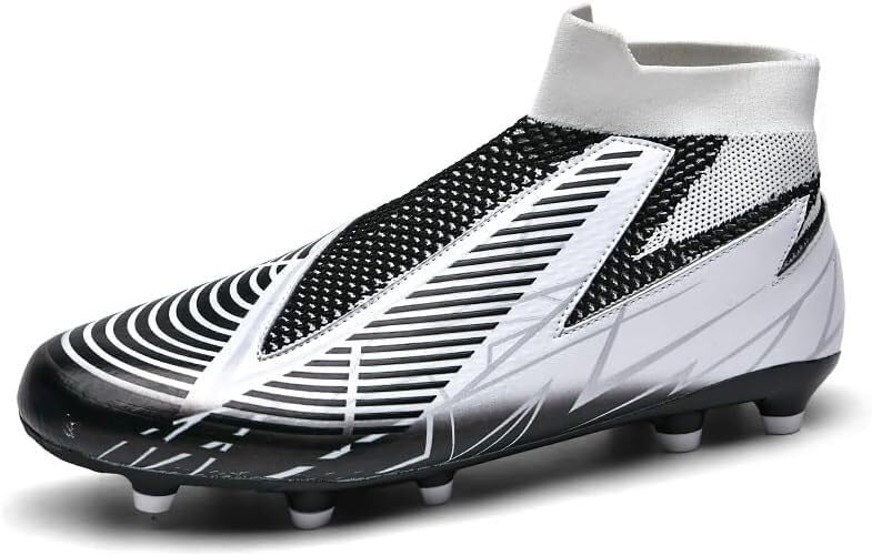 BINQERMen's Football Boot Grass Wearable Professional Training Outdoor Sports Soccer Boots Soccer Gear