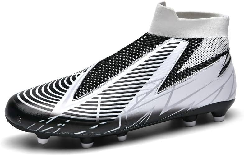 BINQERMen's Football Boot Grass Wearable Professional Training Outdoor Sports Soccer Boots Soccer Gear