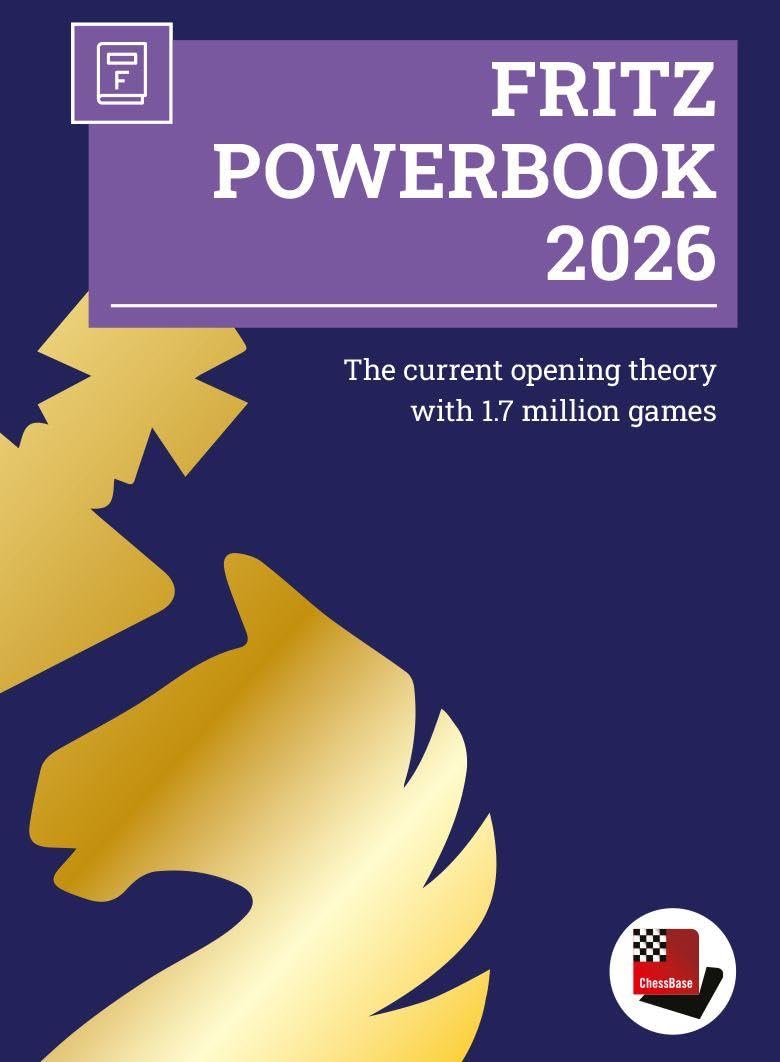 Fritz Powerbook 2026: Die aktuelle Eröffnungstheorie mit 1,7 Millionen Partien