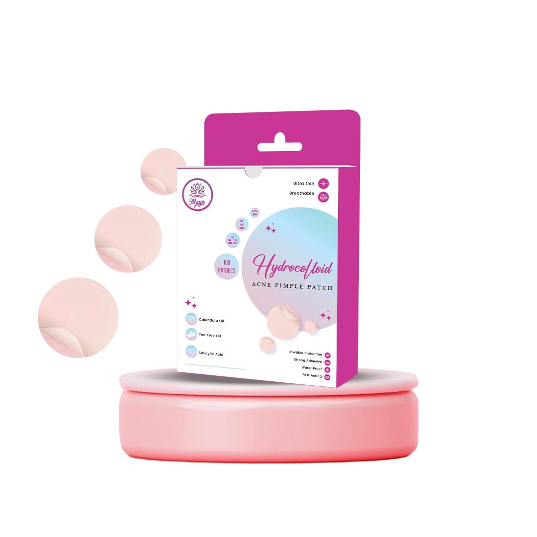 Invisible Skin-Friendly Patches for Spot Care (108 Patches)