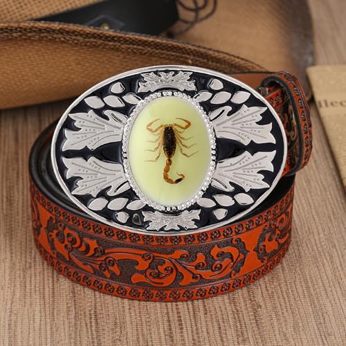 Image of Cowboy Belt Buckle for Men Longhorn Bull Belt Buckles Men Vintage Texas Buckle for Women Cowboy Cowgirl Belt Buckle