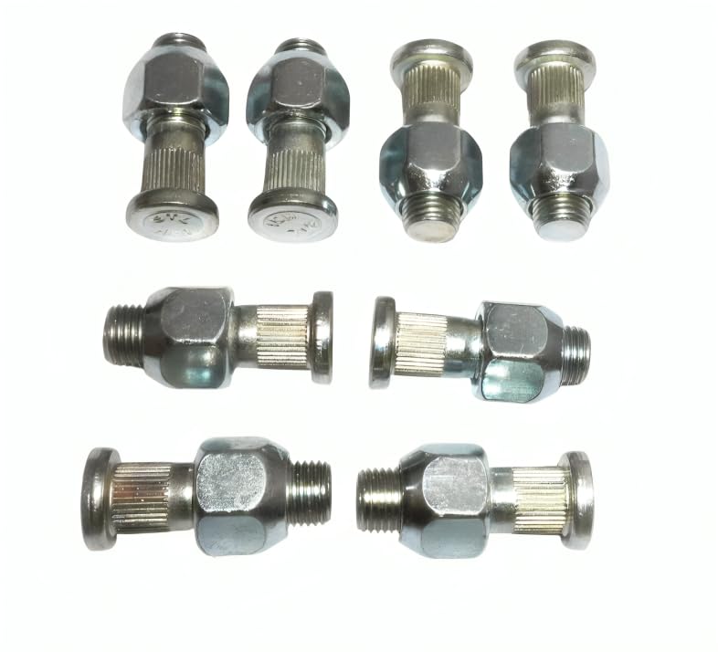 Bolt & Nut Set Rear Brake Backer Plate to Axle Housing for Samurai 85-95