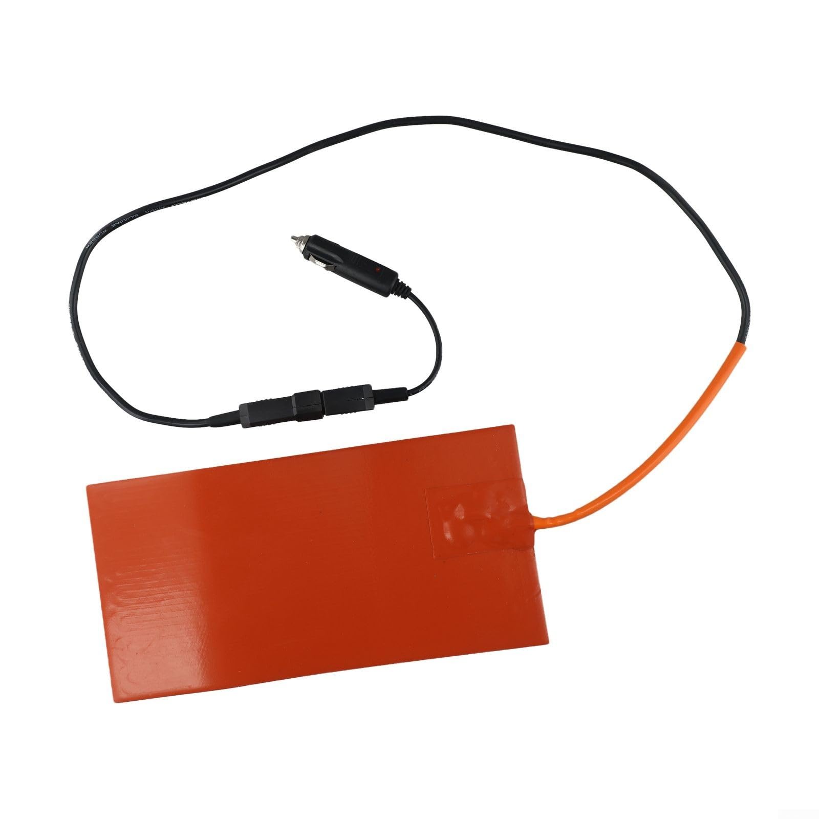 Tapis chauffant en silicone 12 V 100 W avec thermostat de protection pour sacs de livraison de nourriture, chauffe-pizza et applications de restauration commerciale